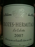 Les Vins de Vienne - Cuilleron-Gaillard-Villard Les Balcons du Rhône Crozes-Hermitage 'La Cabotte'