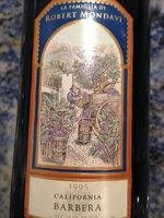 Robert Mondavi Winery Barbera