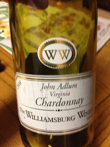 2008 The Williamsburg Winery John Adlum Chardonnay Vivino