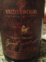 Bridlewood Blue Roan Syrah