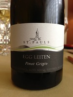 Kellerei St. Pauls Egg Leiten Pinot Grigio