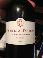 Familia Deicas 1er Cru Garage Tannat
