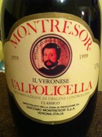 Montresor Valpolicella Classico Il Veronese