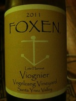 Foxen Vogelzang Vineyard Late Harvest Viognier