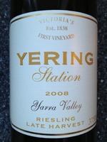 Yering Station Late Harvest Riesling