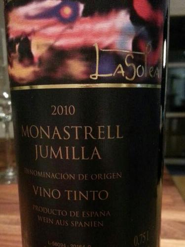 Bacchus Weinhaus Graf Eltz La Solea Monastrell Vivino