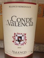 Conde de Valencia Blanco Semi Dulce