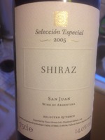 Tesco Selección Especial Shiraz