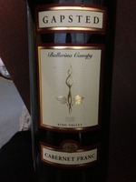 Gapsted Ballerina Canopy Cabernet Franc