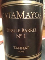 Bodegas Castillo Viejo CataMayor Single Barrel No. 1 Tannat