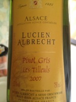 Lucien Albrecht Les Tilleuls Pinot Gris