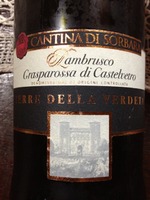 Cantina di Sorbara Terre della Verdeta Lambrusco Grasparossa di Castelvetro