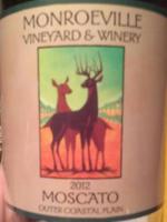 Monroeville Vineyard & Winery Moscato