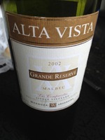 Alta Vista Las Compuertas Grande Reserve Malbec