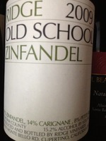 Ridge Vineyards Old School Zinfandel
