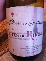 L'Union des Vignerons des Côtes du Rhône Les Pierres Grillées Côtes-du-Rhône