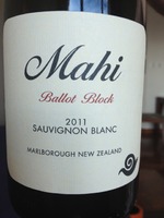Mahi Ballot Block Sauvignon Blanc