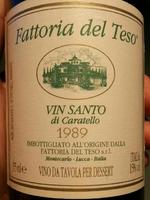 Fattoria del Teso Vin Santo di Caratello