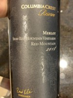Columbia Crest Shaw Red Mountain Vineyards Reserve Merlot