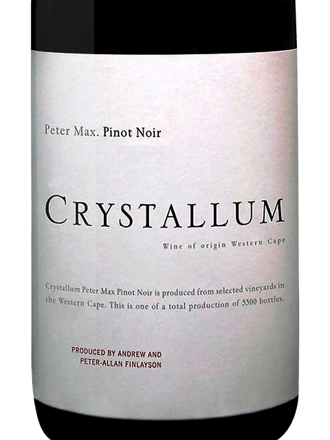 Crystallum Peter Max Pinot Noir | Vivino English