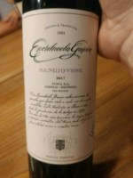 Escorihuela Gascón 1884 Reserve Sangiovese