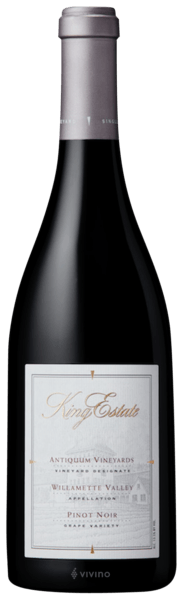King Estate Antiquum Vineyards Pinot Noir