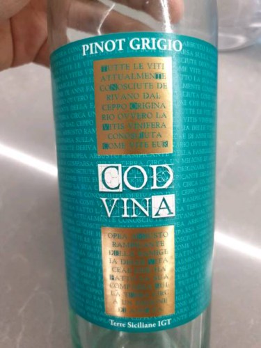Cod Vina Pinot Grigio | Vivino US