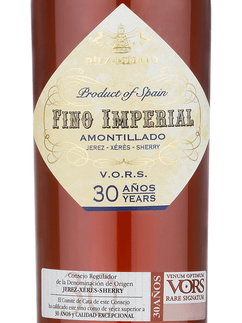 N.V. Diez Mérito Fino Imperial Amontillado 30 Años | Vivino 日本語