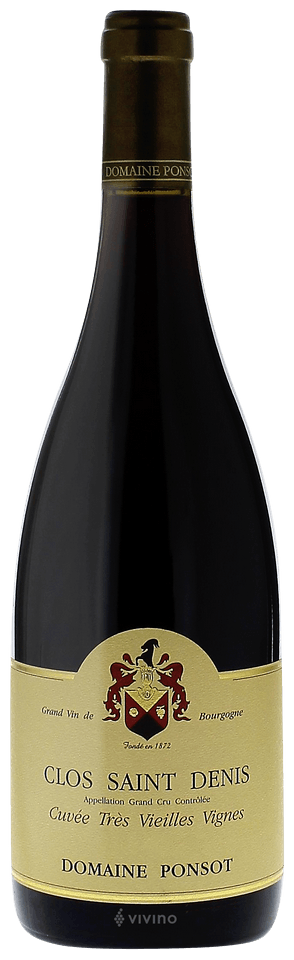 Domaine Ponsot Clos Saint-Denis Grand Cru Cuvée Tres Vieilles