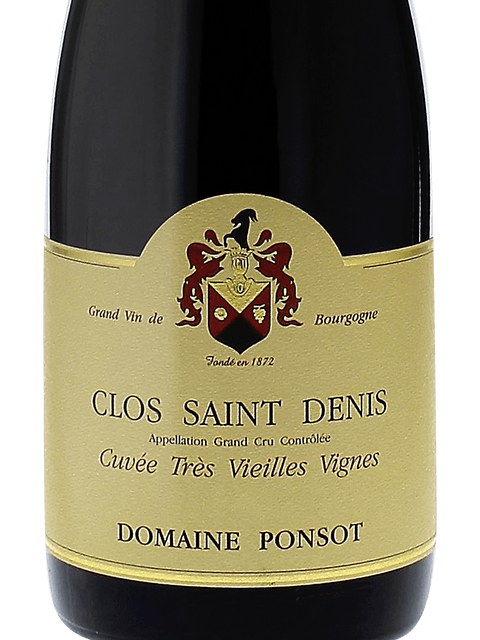 Domaine Ponsot Clos Saint-Denis Grand Cru Cuvée Tres Vieilles