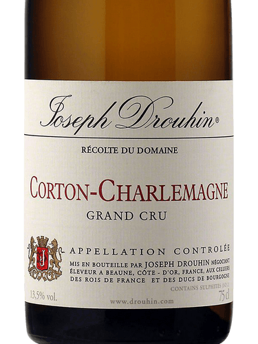 Joseph Drouhin Corton-Charlemagne Grand Cru | Vivino English