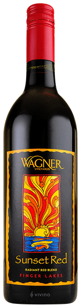 Wagner Vineyards Sunset Radiant Red Blend