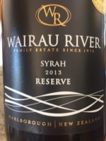 Wairau River Reserve Syrah