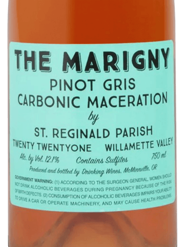 Carbonic Maceration Pinot Gris