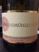 Schlossmühlenhof Sybillenstein Rivaner Trocken
