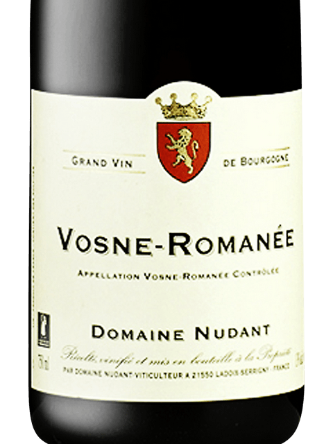 Domaine Nudant Vosne-Romanée | Vivino 日本語