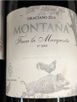 Vinho Marques de Tomares Tinto Seco Espanha Finca La Marquesita Graciano 750ml