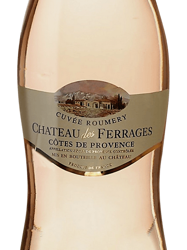 Château des Ferrages Cuvée Roumery Côtes de Provence Rosé | Vivino English