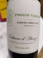 Barone Cornacchia Poggio Varano Macerato Trebbiano d'Abruzzo