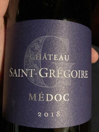 2020 Château Saint-Grégoire Médoc | Vivino US