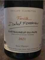 Domaine Saint Préfert Vieilles Clairettes Châteauneuf-du-Pape