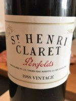 Penfolds St. Henri Claret