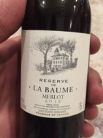 Domaine de la Baume Merlot Reserve