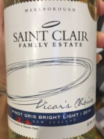 Saint Clair Family Estate Vicar's Choice Bright Light Vicar's Choice Pinot Gris