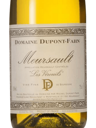 Dupont-Fahn Meursault 'Les Vireuils' | Vivino English