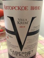 Villa Krim Cabernet - Merlot