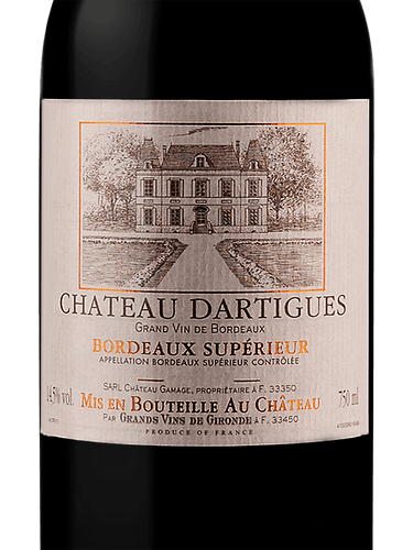 Château Dartigues Bordeaux Supérieur Vivino US