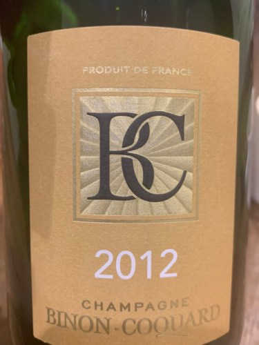 Binon Coquard Millesime Brut Champagne | Vivino Brasil