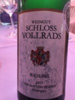 Schloss Vollrads VDP Auktion Réserve Riesling