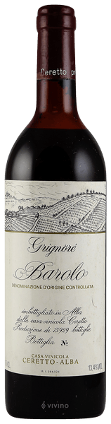 Ceretto Barolo Grignore